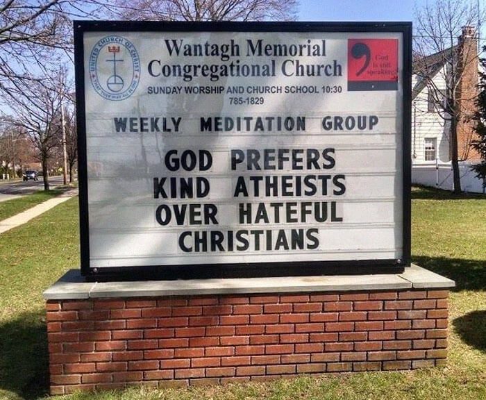 A New York Church Has Gone Viral For Its Brilliant Signs