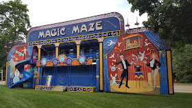 Magic Maze set up on Town Common