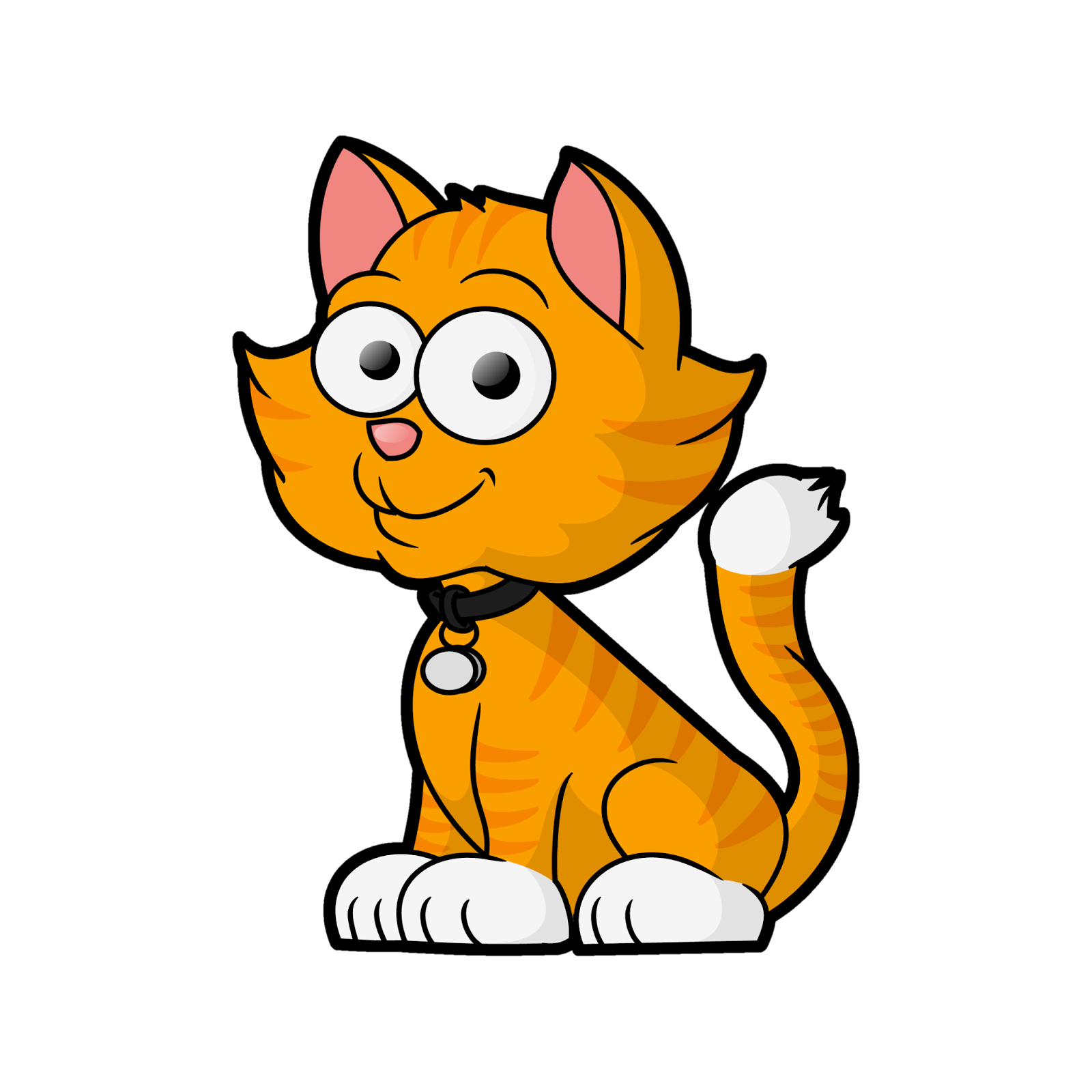 Gambar Kucing Kartun Imut
