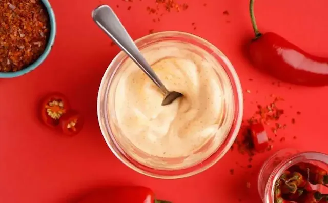 Spicy Home made Smoky Red Pepper Crema