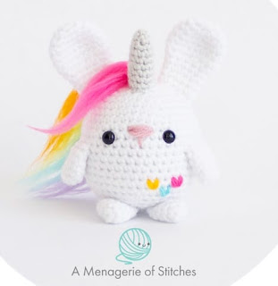 PATRON GRATIS CONEJO UNICORNIO AMIGURUMI 58264