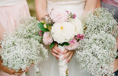 Baby Breath Wedding Bouquets