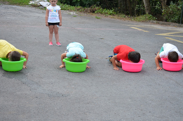 juegos infantiles en las fiestas de El Regato