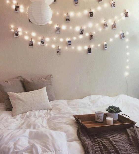 22 Ways To Decorate With String Lights In Bedroom