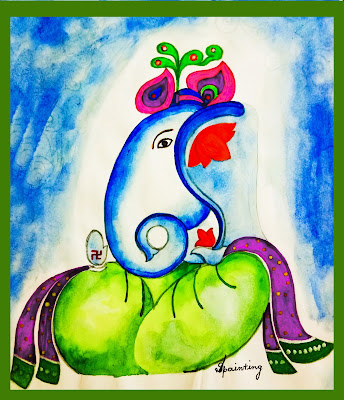 Spainting | Deity | Lord Ganesh | Worshipped All Over India For Removing Obstacles In Careers & Home