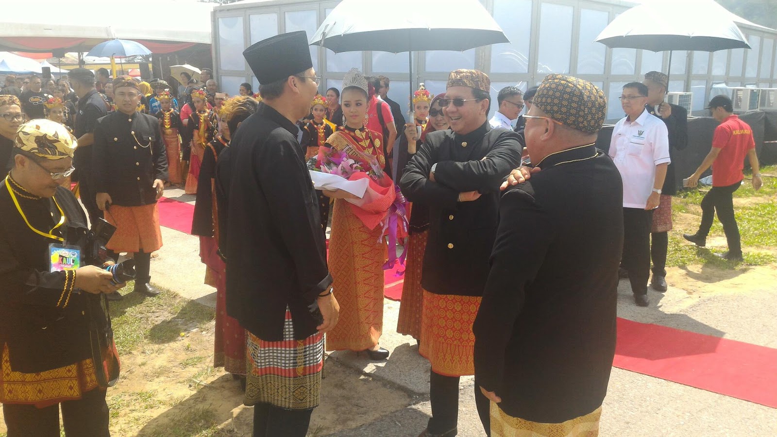 Majlis Perasmian Pesta Kaul Mukah oleh TYT Sarawak 