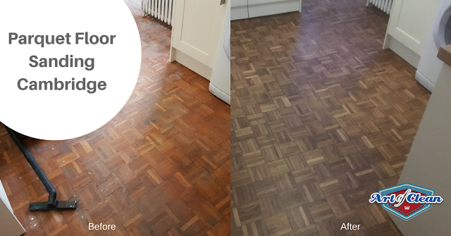 parquet floor sanded in cambridge