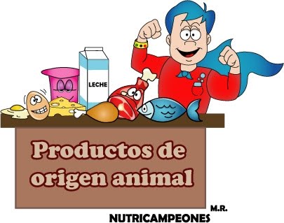 Los alimentos de origen animal