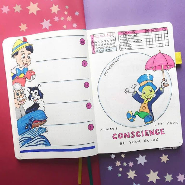 disney bullet journal