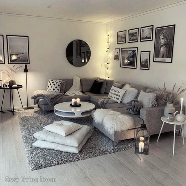 11 Creative Grey Couch Living Room Ideas And Styles - Home Design Ideas