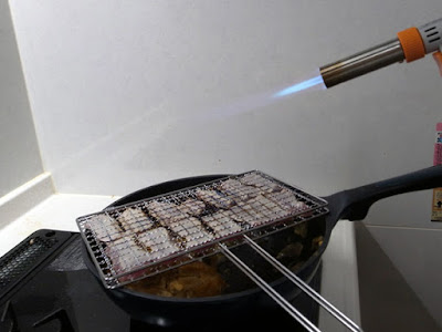 アーネスト ワイドするめ焼き網 A-44001画像は鮪の炙り焼き