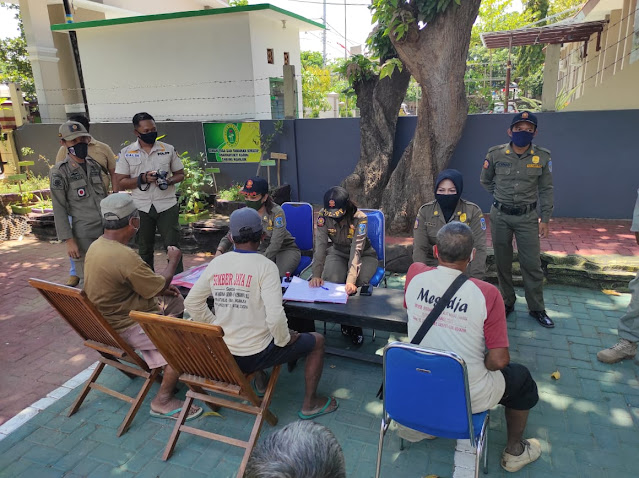 Operasi Yustisi, Razia Masker, Nganjuk