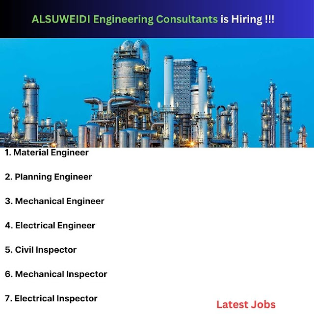 ALSUWEIDI Engineering Consultants is Hiring !!!