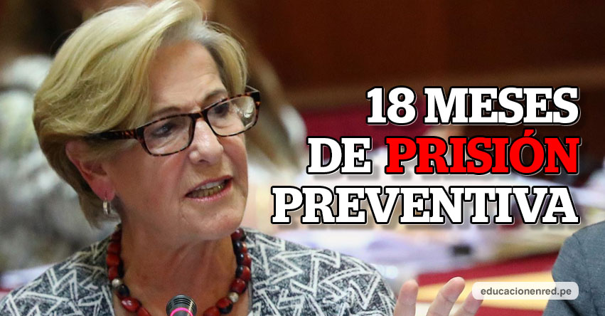 SUSANA VILLARÁN: Poder Judicial dicta 18 Meses de Prisión Preventiva contra la exalcaldesa de Lima [FOTO - VIDEO]