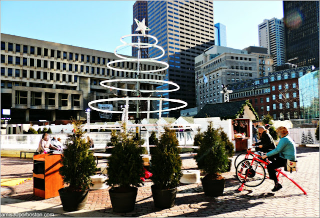 Árbol del Boston Winter Market