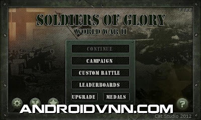 Glory World War 2 v1.0.9 APK – Android 2.1+ – Free Game Download