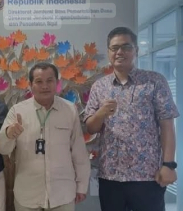 Disdukcapil Deli Serdang Beri Ucapan Selamat Kepada Dirjen Dukcapil Menjadi Pj Gubernur DKI