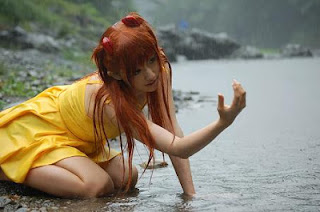 Saya cosplay as Asuka Langley Soryu from Neon Genesis Evangelion