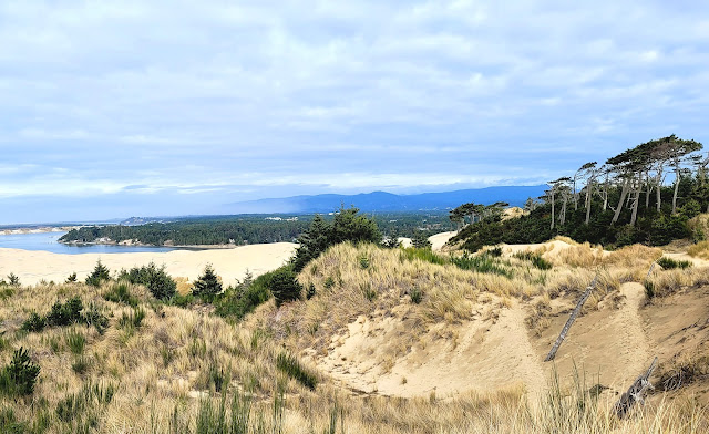 Beautiful view of Sandunes, river, sky