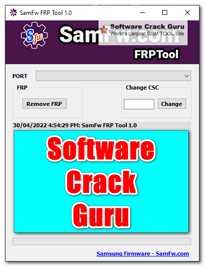 SamFW | Samsung Android FRP v9/10/11/12 ADB Enable Free Tool, USB Debugging Tool