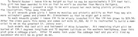 Last Will and Testament of Mike Sylwester (bottom part). Scanned from the original.