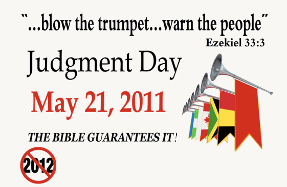 may 21st. is may 21 judgement day. is