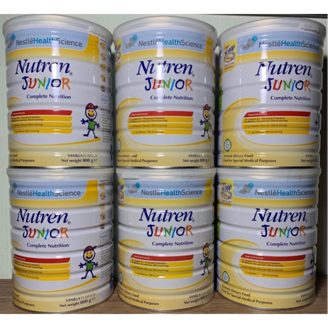 Date mới nhất -Sữa Nutren Junior 800g Dành Cho Trẻ Biếng Ăn Suy Dinh Dưỡng