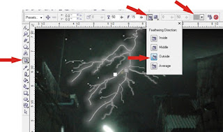 Cara Membuat Efek Petir Di Coreldraw