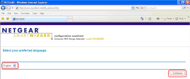 Netgear extender setup