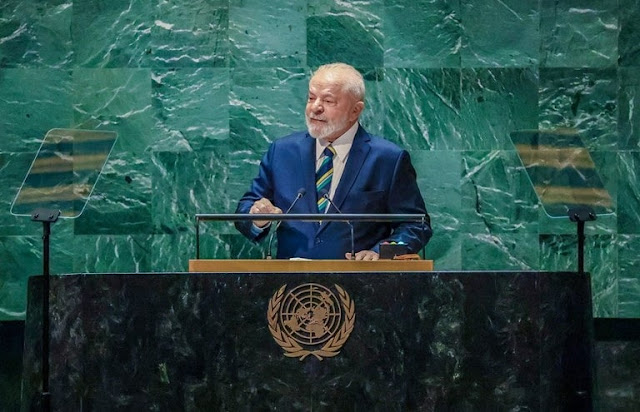"Neoliberalismo agravou a desigualdade e, em meio a seus escombros, surgem aventureiros de extrema direita", afirma Lula na ONU