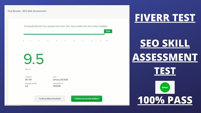 Fiverr tests 2021!Fiverr SEO Skill Assessment Tests Answers 2021