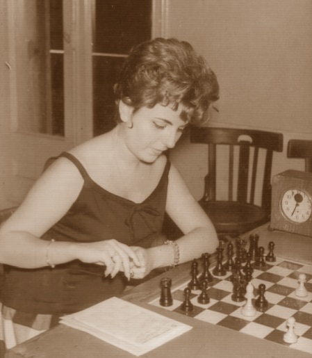 María Lluïsa Puget González en el Campeonato de España 1961