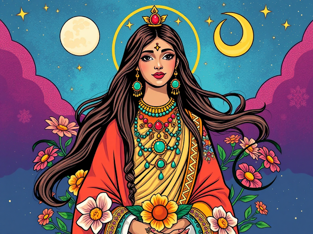 Santa Sara de Kali, padroeira dos ciganos, ciganos, romaria cigana, Saintes-Maries-de-la-Mer, lenda da barca, devoção cigana, Sara Negra, peregrinação anual, ritual religioso, fé e tradição, resistência cultural, iconografia cigana, símbolos de proteção, culto popular, Virgem Maria, marginalizados, identidade cigana