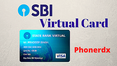 SBI Virtual Card कैसे बनाये