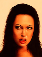 hollywood, actress, angelina, jolie, painting, for sale