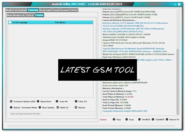 Android Utility Tool V150.00.4499:03:07:2024 Latest Version