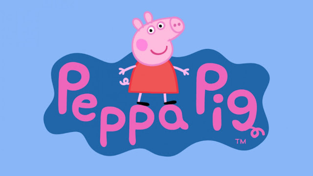 Peppa Pig original logo wallpaper