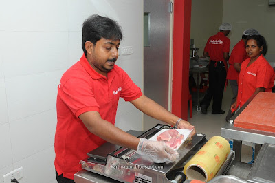 Karthi launch Batcha Bai Meat Store photos