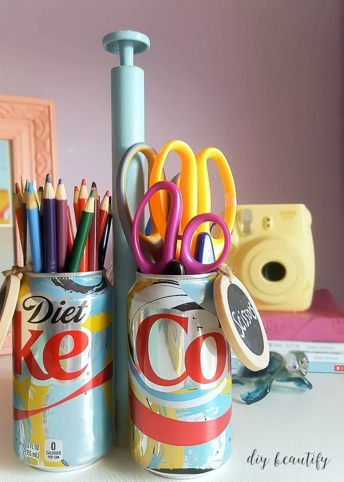 DIY craft caddy