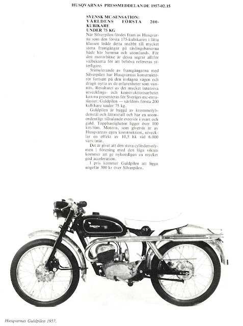 Husqvarna Golden Arrow