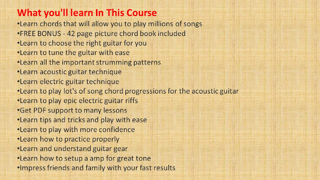 Guitar Masterclass For Beginners