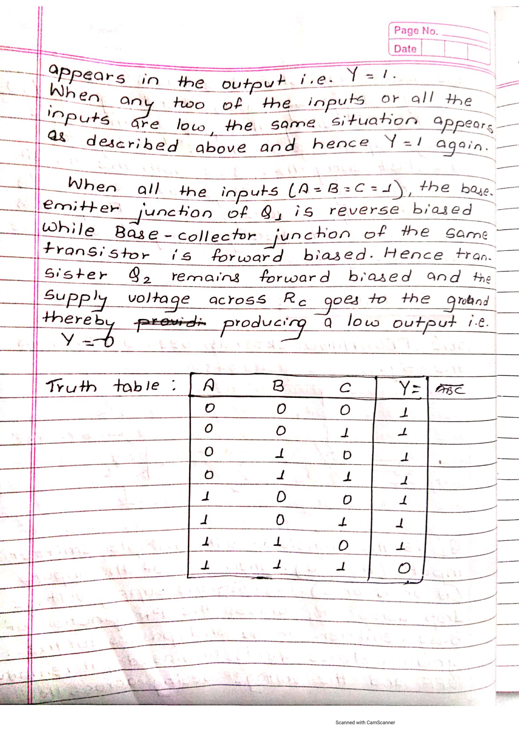 DTL and RTL: Universal Gates and Physics of Integrated Circuits: B.Sc. CSIT Physics Unit 7 Notes