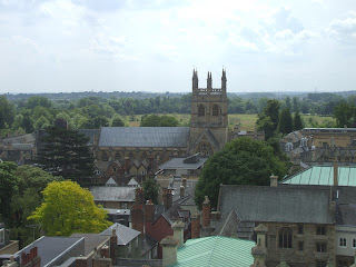 A view of Merton College from the St Marys in the North, including the chapel - photo Ozeye, Wikimedia Commons