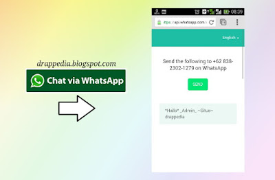 cara membuat link whatsapp langsung chat otomatis