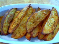 Crusty Herb Potato Wedges