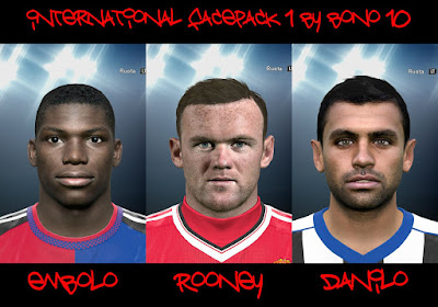 PES 2016 INTERNATIONAL FACEPACK n°1 by Bono