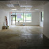 Store makeover begins: creating a cobblestone floor 