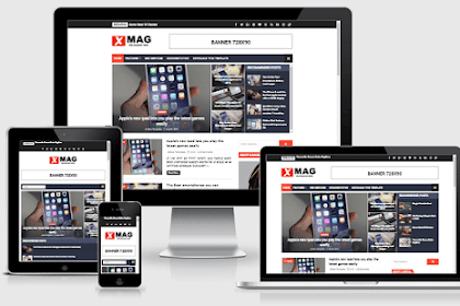 X-Mag - Responsive Weblog & Magazine Blogger Template