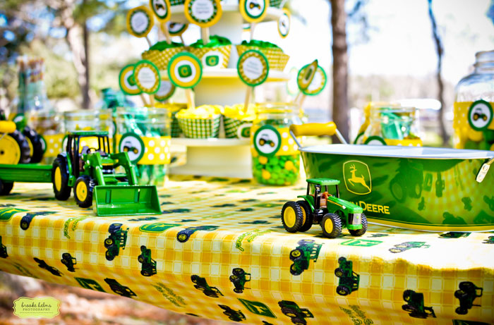 Kara s Party  Ideas  John  Deere  Tractor Birthday  Party  