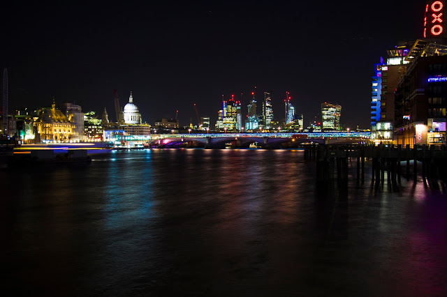 Vista da Southbank-Londra